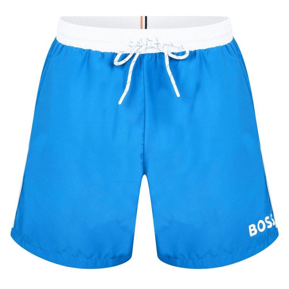 Boss Mens Starfish Swim Shorts / Royal Blue